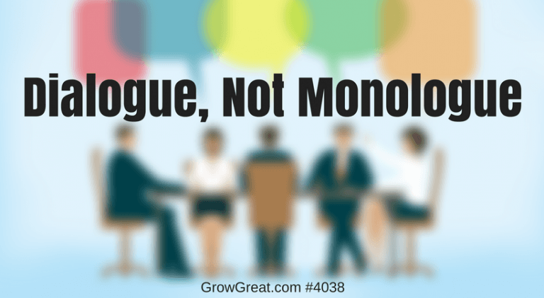 monologue vs dialogue