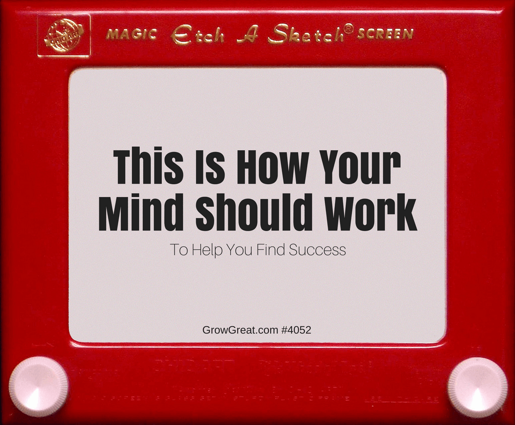 Magic Screen: This Is How Your Mind Should Work (To Find You Find Success) #4052 - GROW GREAT