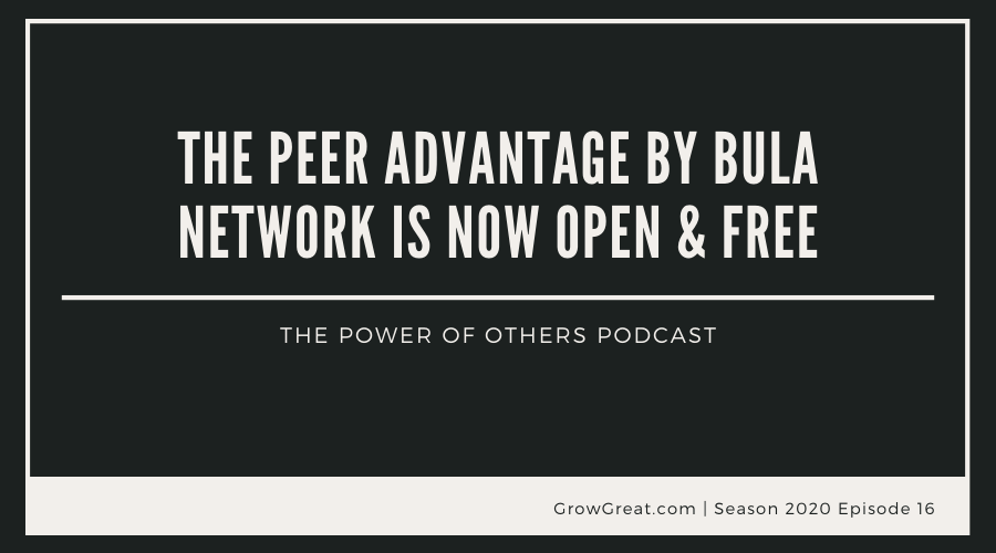 The Peer Advantage Is Now Open
