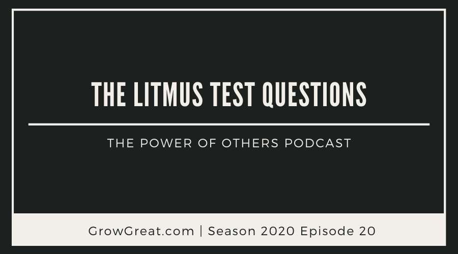 The Litmus Test Questions