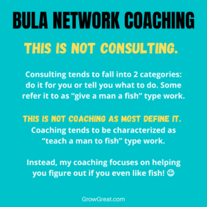 Bula Network Coaching
