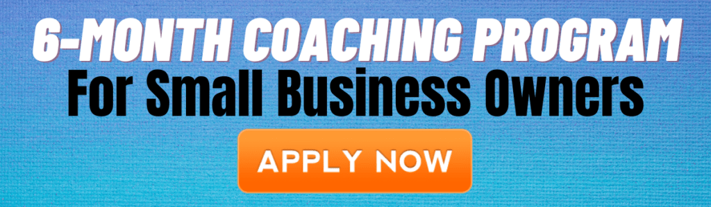 6-Month Coaching Program For Business Owners