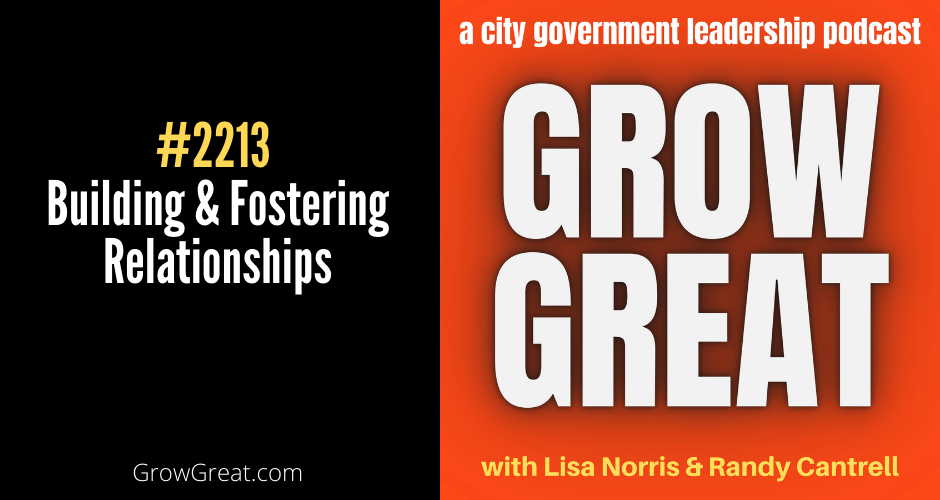 #2213 Building & Fostering Relationships