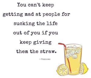 quote about giving people the straw