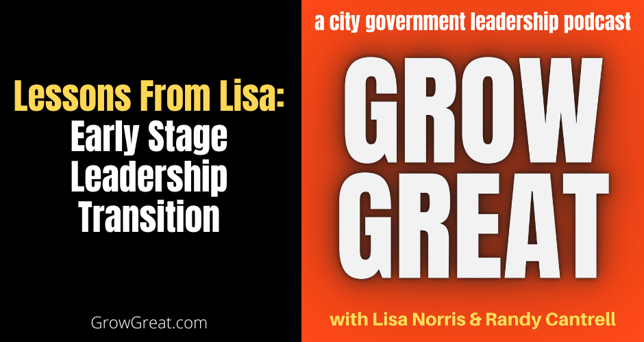 Lessons From Lisa: Early Stage Leadership Transition